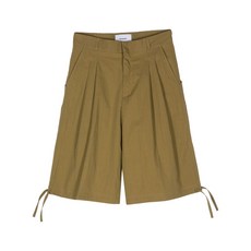 본사이 플리츠 롱 쇼츠