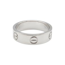 까르띠에 중고 러브 18K 화이트 골드 링