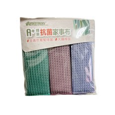 良田客廚 蜂巢家事布 抹布, 1個