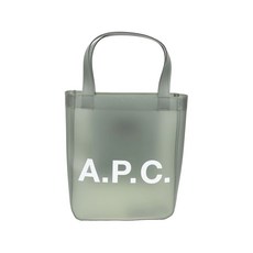 A.P.C. 로고 프린트 토트 백