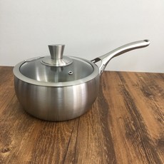 MIYACO 米雅可 316不鏽鋼 18cm 七層複合金湯鍋/調理鍋 台灣製造, 1個