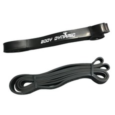 【健身動力 Bodydynamic】彈力健身帶21mm - 暗夜黑,高彈力材質,輕巧易攜帶,隨時隨地享受健身樂趣, 1個, 熱力紅