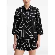 DKNY 로고 프린트 파자마