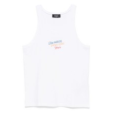 디스퀘어드2 로고 자수 탱크 탑