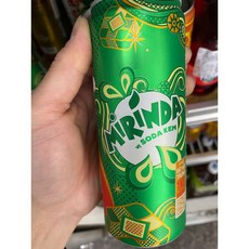 MIRINDA 冰淇淋汽水 SODA KEM 330mL, 1個, 118 瓶身歪 冰淇淋