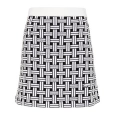 겐조 자카드 패턴 미니 스커트
