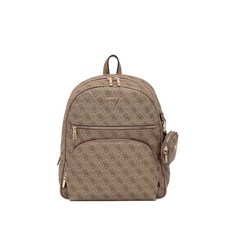 게스 로고 패턴 백팩