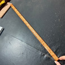 金絲花梨木 龍膽紋 加長把玩棍 工藝品原料, 1個