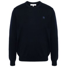 메종키츠네 폭스 모티프 울 스웨터