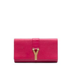 생 로랑 중고 2013-2025 레더 치크 리뉴 클러치