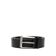 페라가모 중고 인그레이빙 로고 버클 레더 벨트