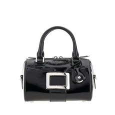 로저비비에 벨 버클 디테일 핸드백
