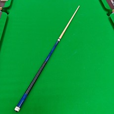 實木楓木前肢 1/2分體球杆 145cm 19oz 適用中八檯球, 藍色, 1個