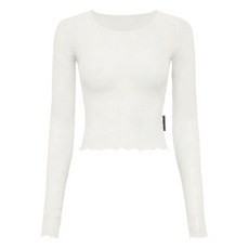 마린세르 메시 크롭 탑