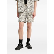 레두 해리 AOE 타일 자수 프린트 쇼츠