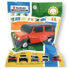 SUZUKI 鈴木 汽車沐浴球 柳橙香 5款隨機出貨, 1個, 90g