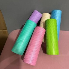 超值 瑜伽泡沫軸實心浮點滾軸柱子瘦腿肌肉放鬆按摩軸棒 副廠產品, 1個, 圓柱款-直徑10CM*長30CM,舒筋按摩軸-顏色隨機