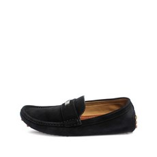 구찌 중고 로고 장식 스웨이드 로퍼