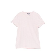 DKNY 로고 자카드 티셔츠