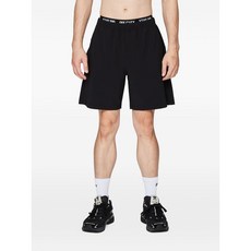 오프듀티 로고 프린트 트랙 쇼츠