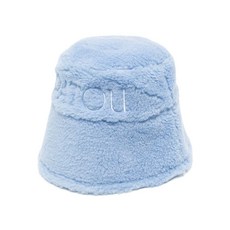 파투 로고 자수 버킷 햇