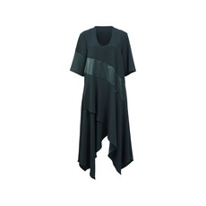 겐조 중고 비대칭 헴 미디 드레스