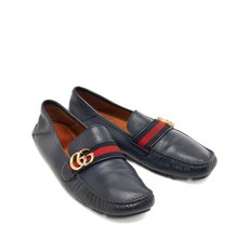 구찌 중고 웹 스트라이프 로퍼