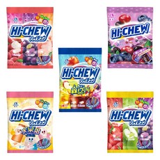 森永 嗨啾軟糖 袋裝 綜合水果/汽水綜合/特選水果/水果多/綜合莓果, 4個, 85g綜合汽水, 85g