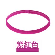 DFMEI 男女通用防滑硅膠條導汗運動髮帶簡約健身瑜伽跑步足球頭帶, 1個, 如圖