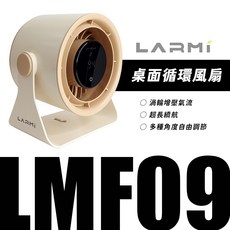 樂米 LARMI 桌面循環風扇 LMF09 渦輪風扇, 1個