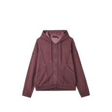 파이브CM 디스트레스드 후디