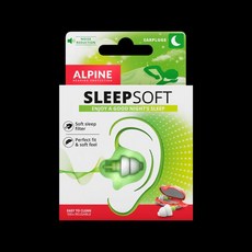 總代理公司貨 ALPINE SleepSoft 睡眠耳塞, 1個