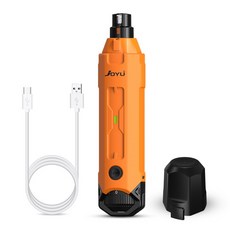 九鈺 Joyu 寵物電動磨甲機 LED 靜音 充電式, 2#電動磨甲機【活力橘】新款N60,不加購磨甲石, 1個