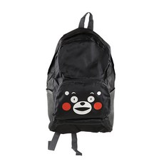 【GOOD LIFE 品好生活】 熊本熊 笑臉可摺疊後背包(44x30cm), F, 1個