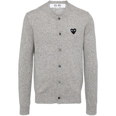 꼼데가르송플레이 울 가디건