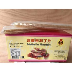 《糖軒町》超鑽吉利丁片(分裝)-(約50片) / 永詮, 1個, 125g