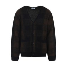 칼하트윕 자카드 포켓 가디건