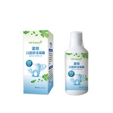 四季Seasons 漱效口腔舒活凝露漱口水_公司貨_效期2027/03/17, 1個, 250ml