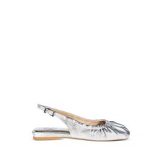 아쉬 비비 주름 슬링백 펌프스