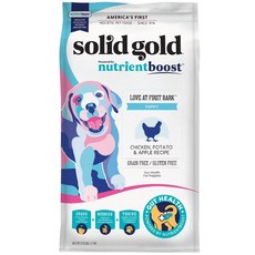 Solid Gold 素力高 幼犬-香香嫩雞(添加血漿能量錠), 1個, 幼犬 (香香嫩雞), 1.7kg, 雞