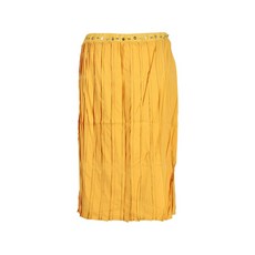 펜디 중고 플리츠 미디 스커트