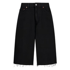 데스틴 프린지 헴 데님 쇼츠