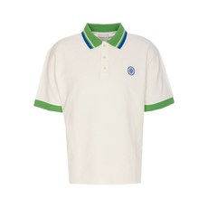 드롤드무슈 콘트라스트 칼라 폴로 셔츠