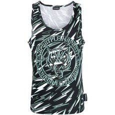 플레인스포츠 로고 프린트 탱크 탑