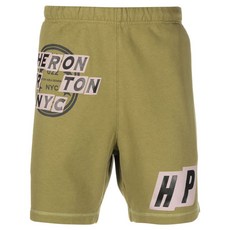 헤론프레스톤 로고 패치 트랙쇼츠