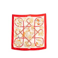 에르메스 중고 1991 카리브 실크 스카프