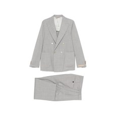 브리글리아1949 포르토 벨로스 포켓 더블 브레스티드 수트