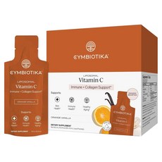 Cymbiotika 脂質體維他命C 柳橙香草 28入, 1個, 420ml