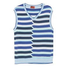 미쏘니 중고 2000's 스트라이프 니트 베스트