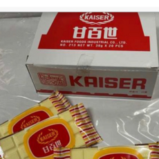 甘百世 古意古早味 懷舊零食 代可可脂 巧克力 (每片30公克/20片/每盒600公克), 600g, 1個